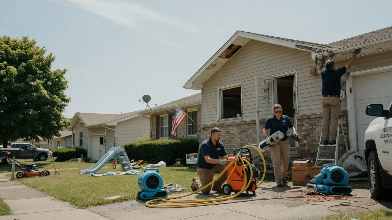 Water Damage Restoration in Potomac, IL near me